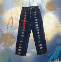 Load image into Gallery viewer, God Save us from Such a Bitter Fate Jeans
