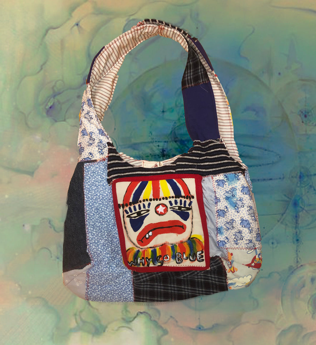 Clown Patchwork Bag