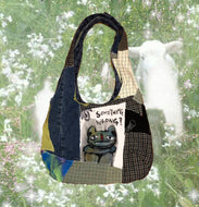 Is Something Wrong Patchwork Bag