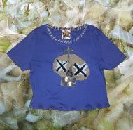 Blue Skull Group Tee
