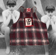 Skull Plaid Tank